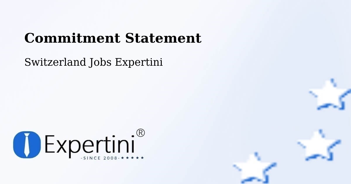 Corporate Commitment – La Chaux De Fonds - Switzerland Jobs Expertini